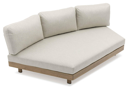COUTURE Jardin Lounge Left Hand Three Seater Sofa in Oak