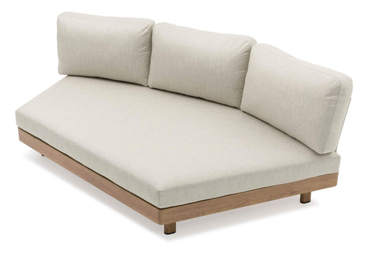 COUTURE Jardin Lounge Right Hand Three Seater Sofa in Oak
