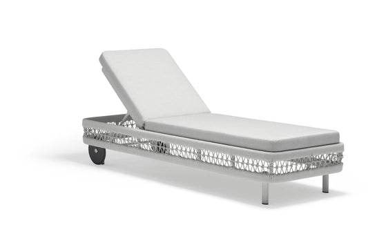 COUTURE Jardin Club Chaise Lounge in Light Grey
