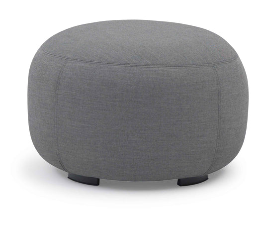 COUTURE Jardin Olala Small Ottoman in COUTURE Tex Dark Grey