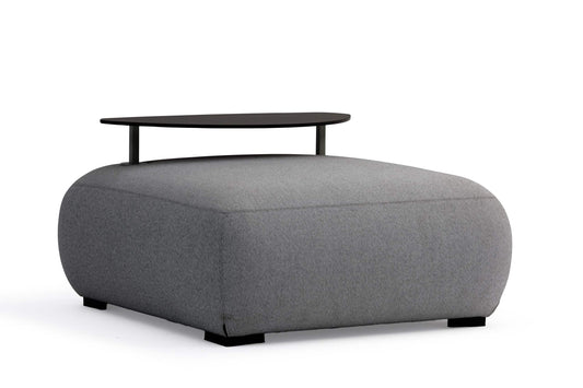 COUTURE Jardin Olala Ottoman Table in Anthracite