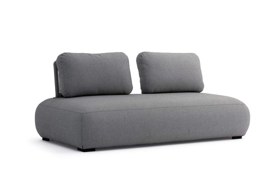 COUTURE Jardin Olala Armless Sofa in Anthracite