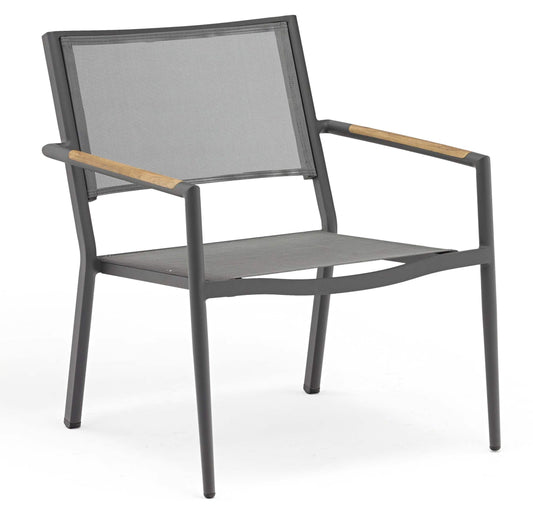 COUTURE Jardin Polo Armchair in Anthracite