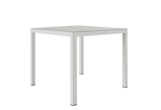 COUTURE Jardin Polo Square Dining Table in Anthracite