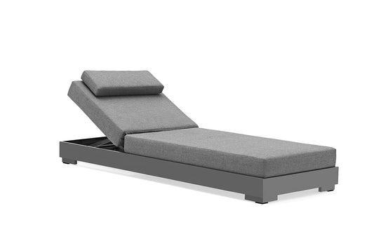 COUTURE Jardin Sky Chaise Lounge in Anthracite