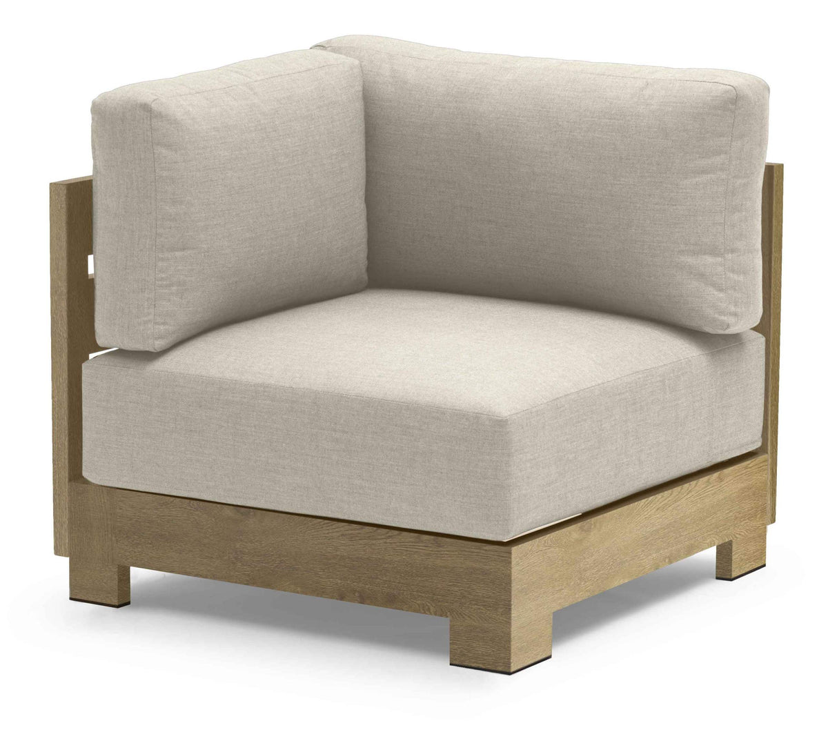 COUTURE Jardin Sky Corner Unit, Oak Top in Oak