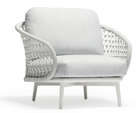 COUTURE Jardin Cuddle Armchair in Light Grey