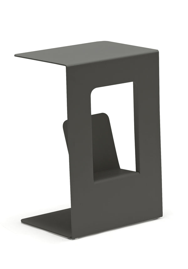 COUTURE Jardin Sweet Magazine Side Table in Anthracite