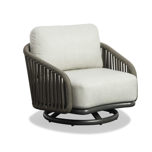 COUTURE Jardin Delight Swivel Chair in Ebony