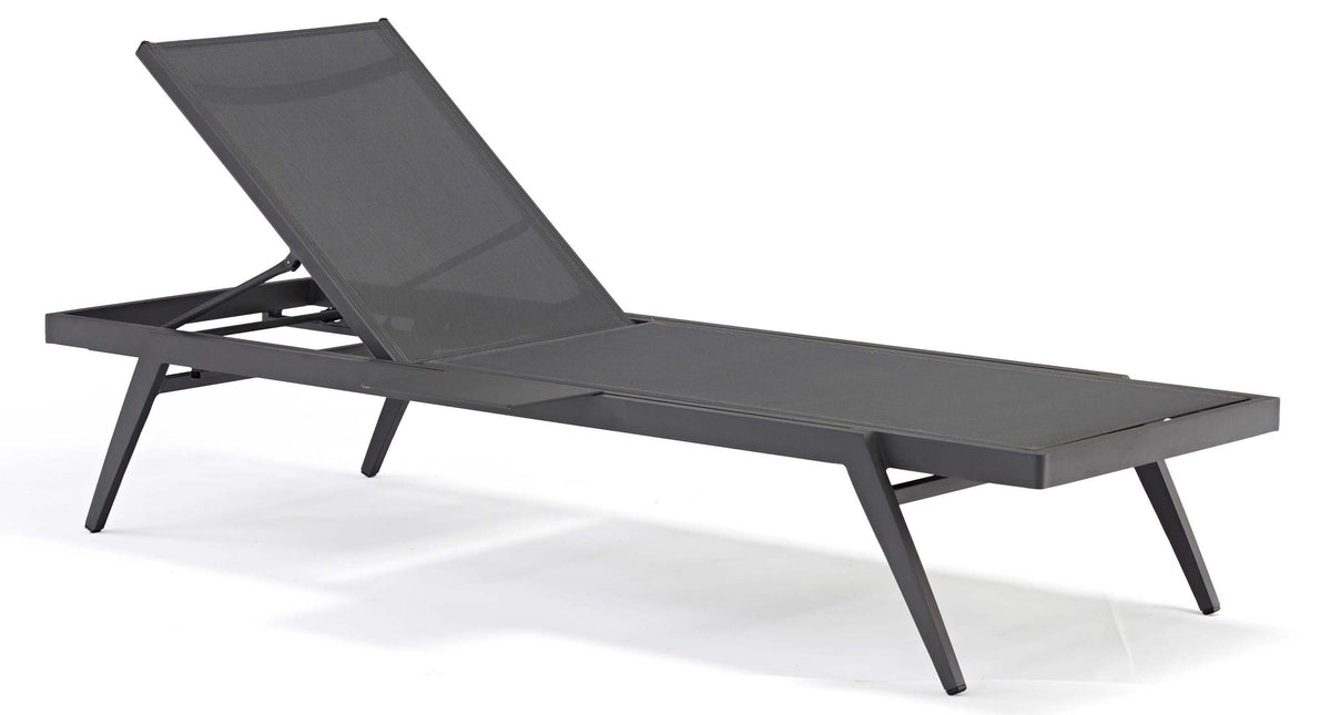 COUTURE Jardin Diva Chaise Lounge in Anthracite