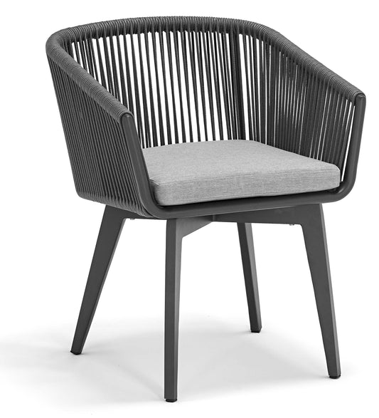 COUTURE Jardin Diva Dining Chair in Anthracite