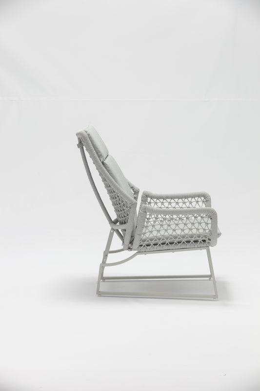 COUTURE Jardin Dream Recliner Chair in Grey