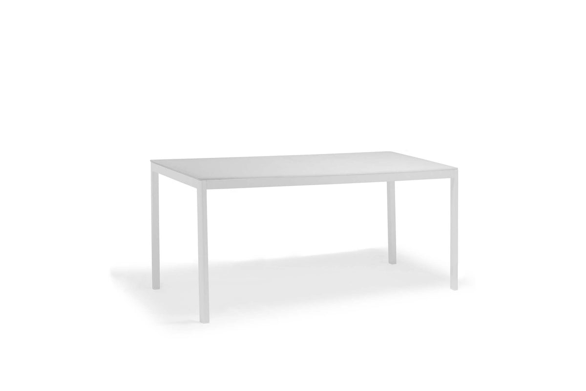 COUTURE Jardin Ella Rectangular Dining Table, Seats 6 in White