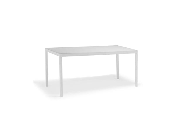 COUTURE Jardin Ella Rectangular Dining Table, Seats 6 in White