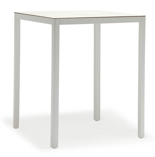 COUTURE Jardin Ella Square Bar Table in White