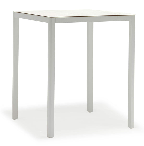 COUTURE Jardin Ella Square Bar Table in White