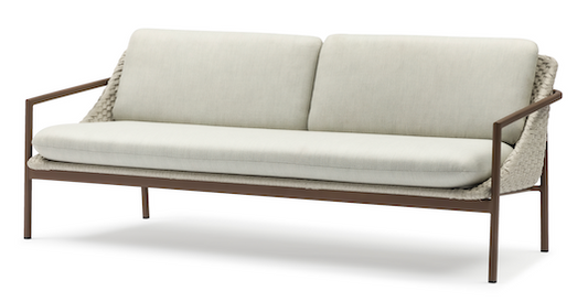 COUTURE Jardin Enjoy Sofa in Bronze Aluminum