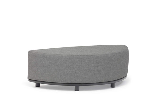 COUTURE Jardin Hug Double Ottoman in Anthracite