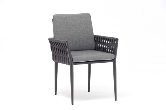 COUTURE Jardin Hug Dining Chair in Anthracite
