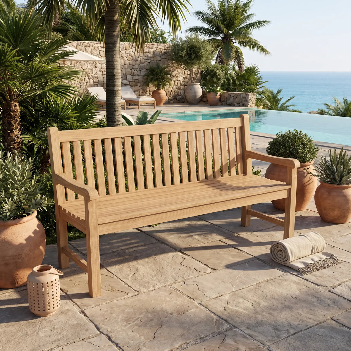 Anderson Teak Classic 4-Seater Bench