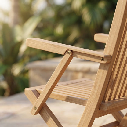 Anderson Teak Classic Folding Armchair (sell & price per 2 chairs only)