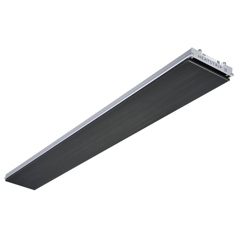 HeatStrip X-THH2400US-A black Classic electric heater with remote