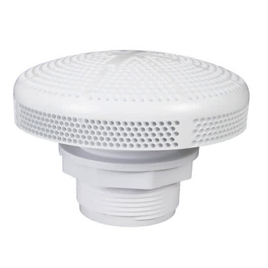 Custom Molded Products Gunite Spa Suction, 6 inch, 2 inch Slip, 190 GPM, White, model 25215-000-000