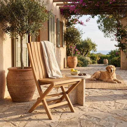 Anderson Teak Comfort Folding Chair (sell & price per 2 chairs only)