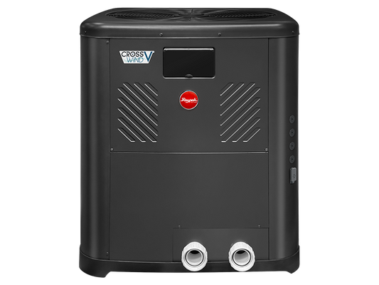 Raypak Crosswind V TWPH-6550EHT08 118k BTU Titanium Heat Pump