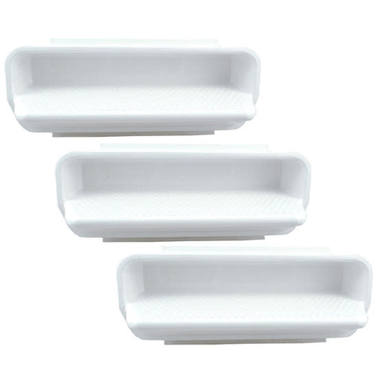 Custom Molded Products Pool Wall Step WHT (3/Set) 25578-000-000
