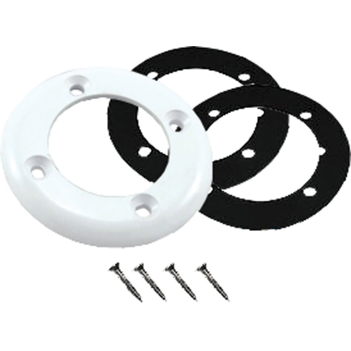 Custom Molded Products Vinyl Return Faceplate Kit, for Pools and Spas, model 25545-100-000