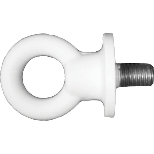 Custom Molded Products Vinyl Liner Male Receptor Rope Eye, White, model 25568-300-010