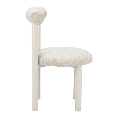 Ceres Outdoor Patio Dining Chair, Beige