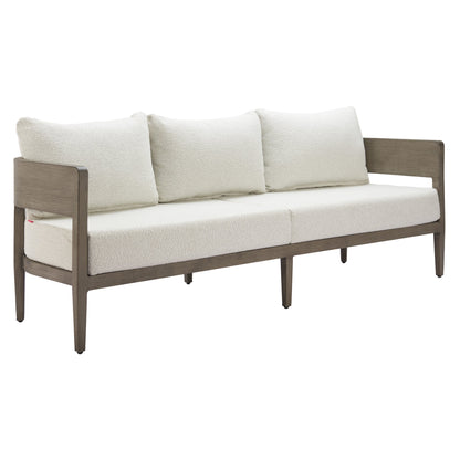 Foret Outdoor Patio Sofa, Beige