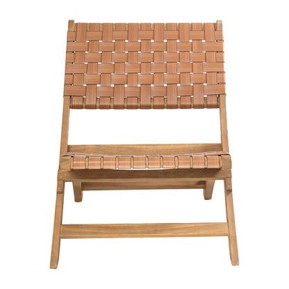 Sunflare Outdoor Patio Lounge Chair, Brown