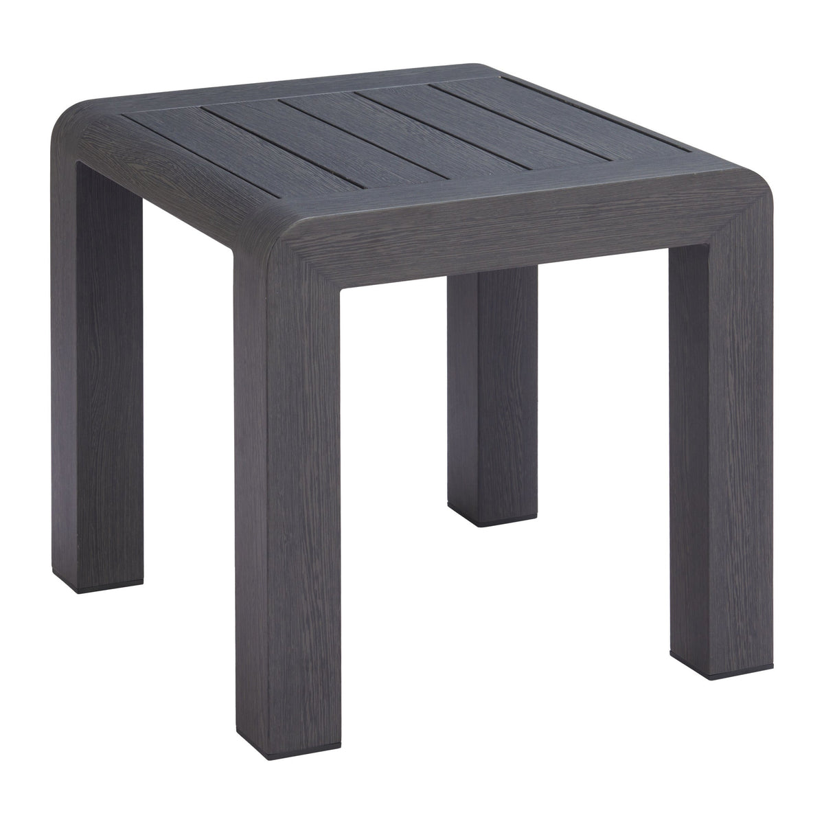 Rolig outdoor side table in black