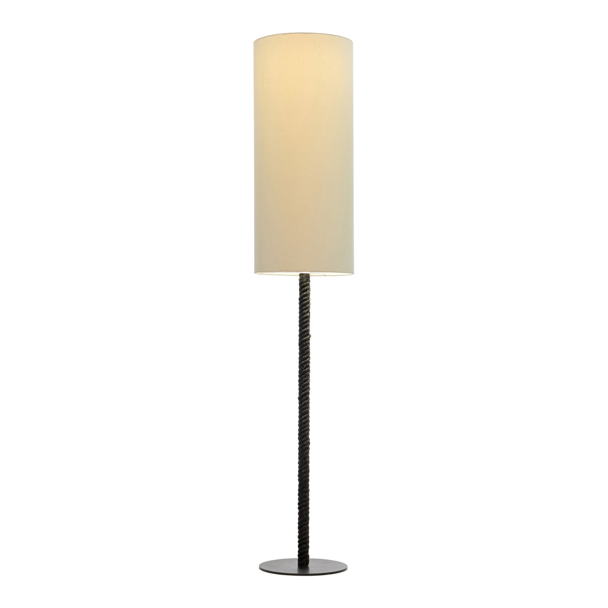 Lumaris Outdoor Solar Floor Lamp, Black