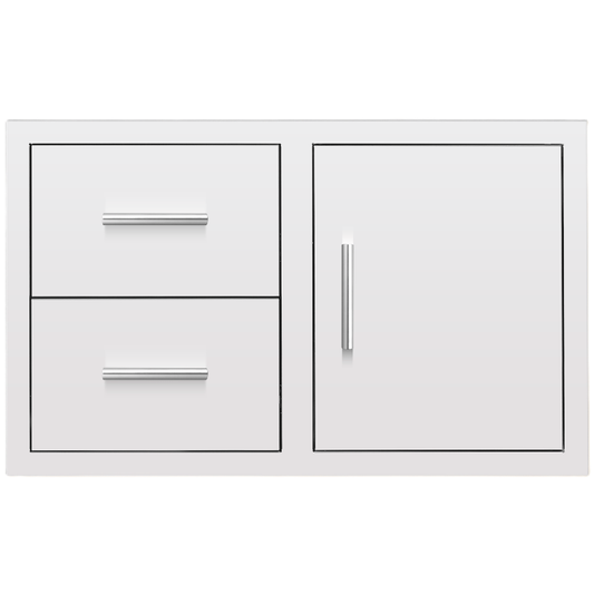 Summerset DC2-36 36-inch two-drawer and access door combo