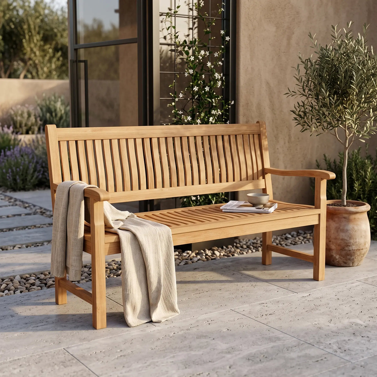 Anderson Teak Del-Amo 3-Seater Bench