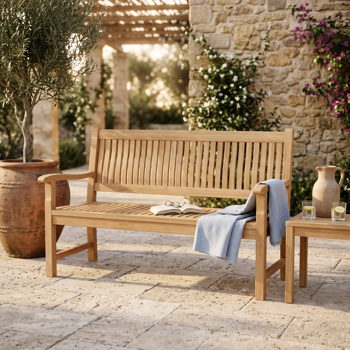 Anderson Teak Del-Amo 3-Seater Bench