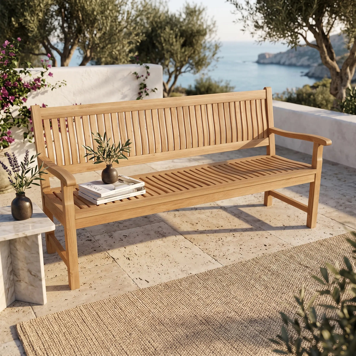 Anderson Teak Del-Amo 4-Seater Bench