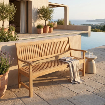 Anderson Teak Del-Amo 4-Seater Bench
