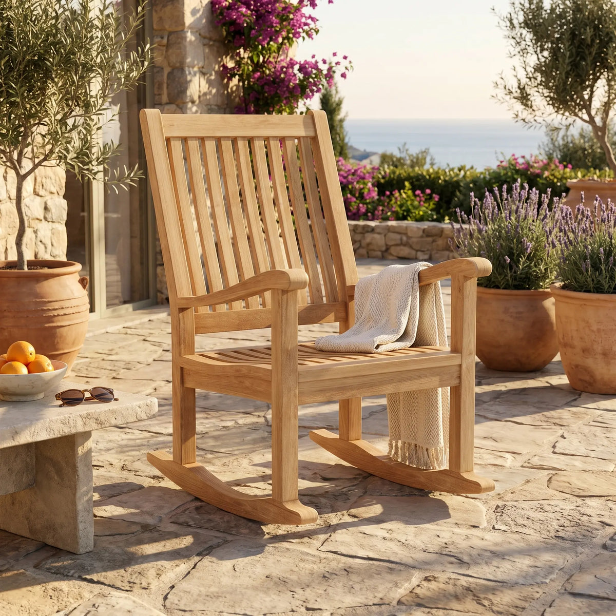 Anderson Teak Del-Amo Rocking Armchair