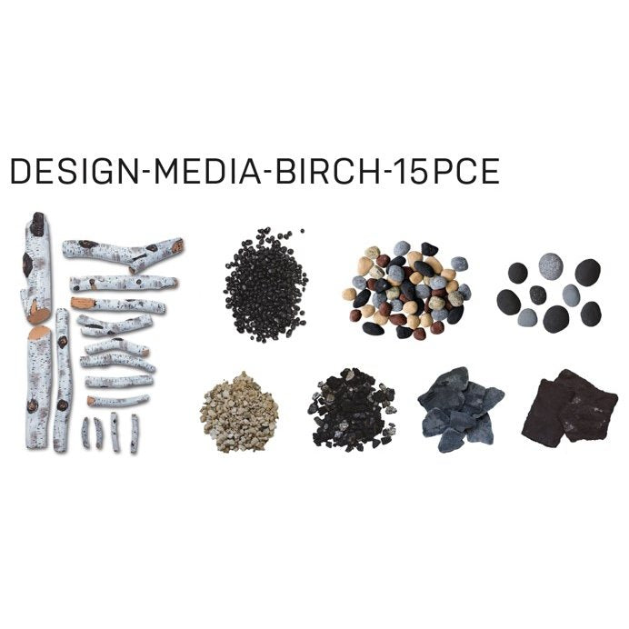 Amantii birch 15 piece media kit