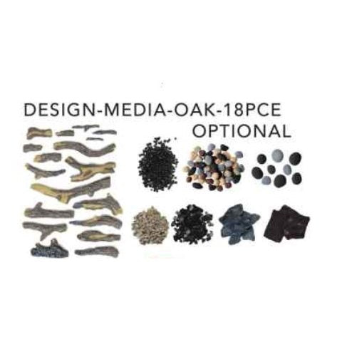 Amantii oak 18 piece media kit