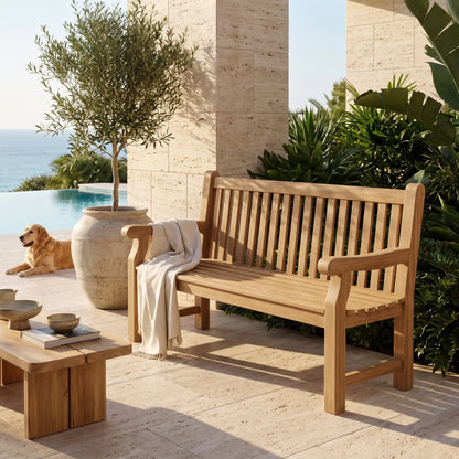 Anderson Teak Devonshire 3-Seater Extra Thick Bench