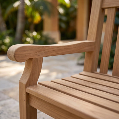 Anderson Teak Devonshire 3-Seater Extra Thick Bench