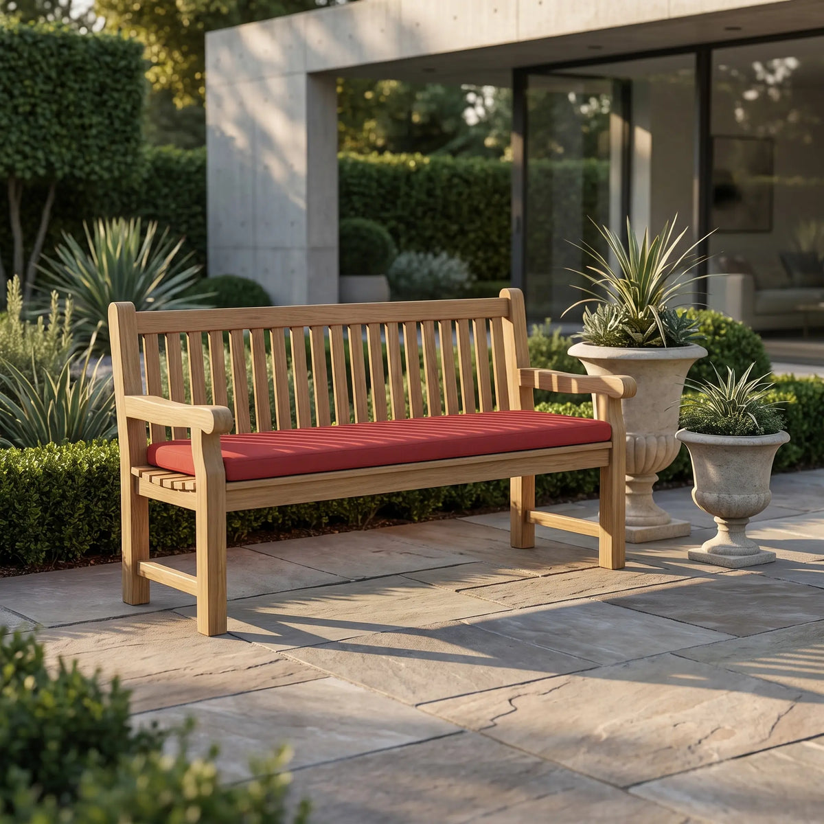 Anderson Teak Devonshire 4-Seater Extra Thick Bench