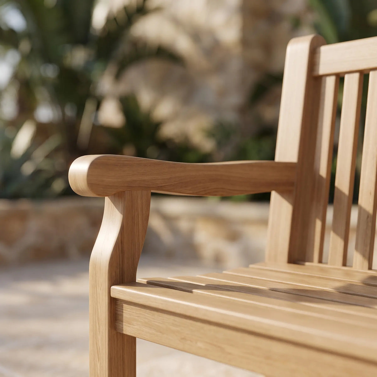 Anderson Teak Devonshire 4-Seater Extra Thick Bench
