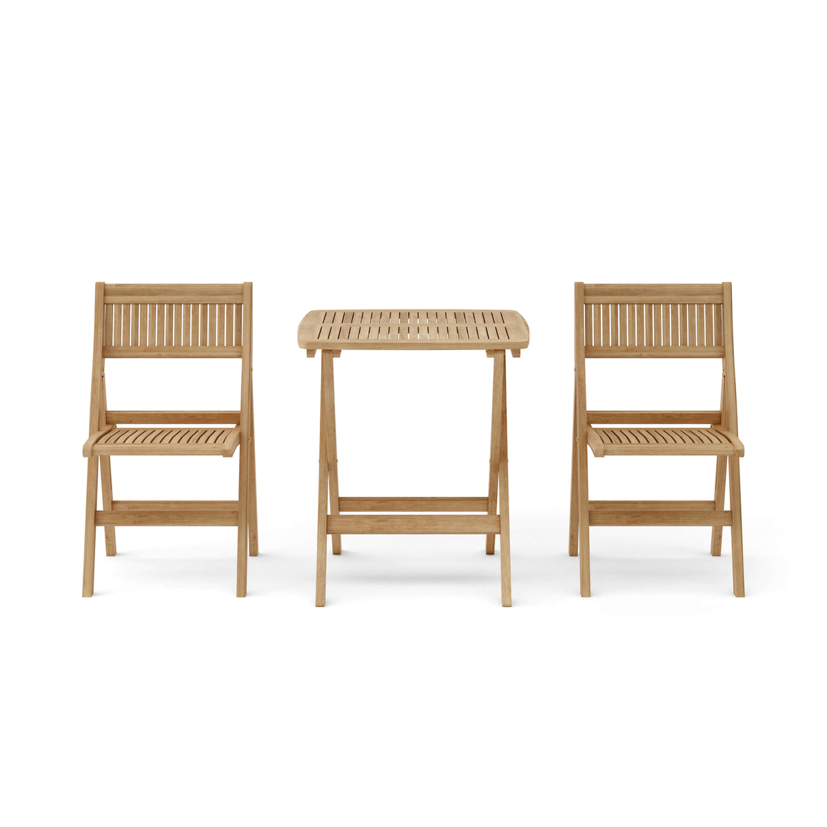 Anderson Teak Windsor 3-Piece Square Bistro Set